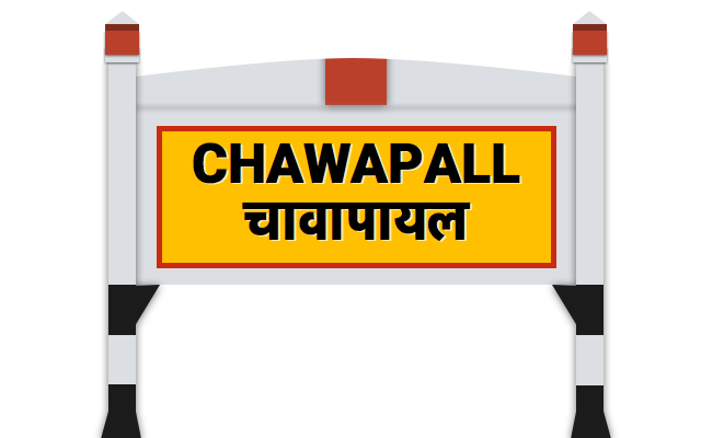 Chawapall Railway Station CHA Station Code Time Table Map